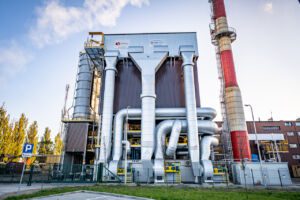 Flue gas treatment installation for WR-25 boilers at Radomskie Przedsiębiorstwo Energetyki Cieplnej 