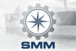 znaczek targow z literami SMM