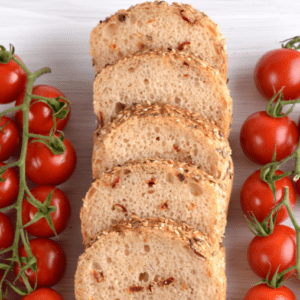 WOJT BREAD WITH TOMATO - bakery mix for the production of wheat bread with sun-dried tomatoes, potato flakes and basil.