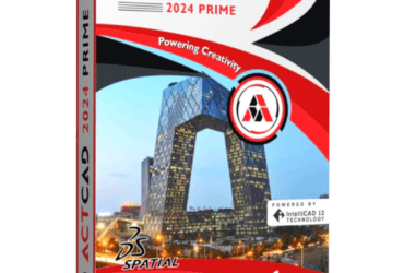 ActCAD 2024 Prime (CAD software with a perpetual license in NET, ESD, LIVE, USB versions)