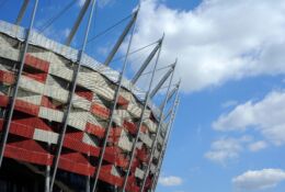 fragment Stadionu Narodowego w Warszawie