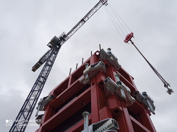 Bau-form BF120 formwork on construction site