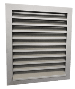 Wall external weather louvres CzS-A