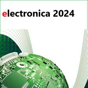 logo targów i napis electronika 2024