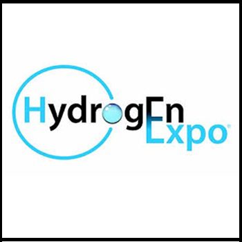 na jasnym tle napis Hydrogen EXPO