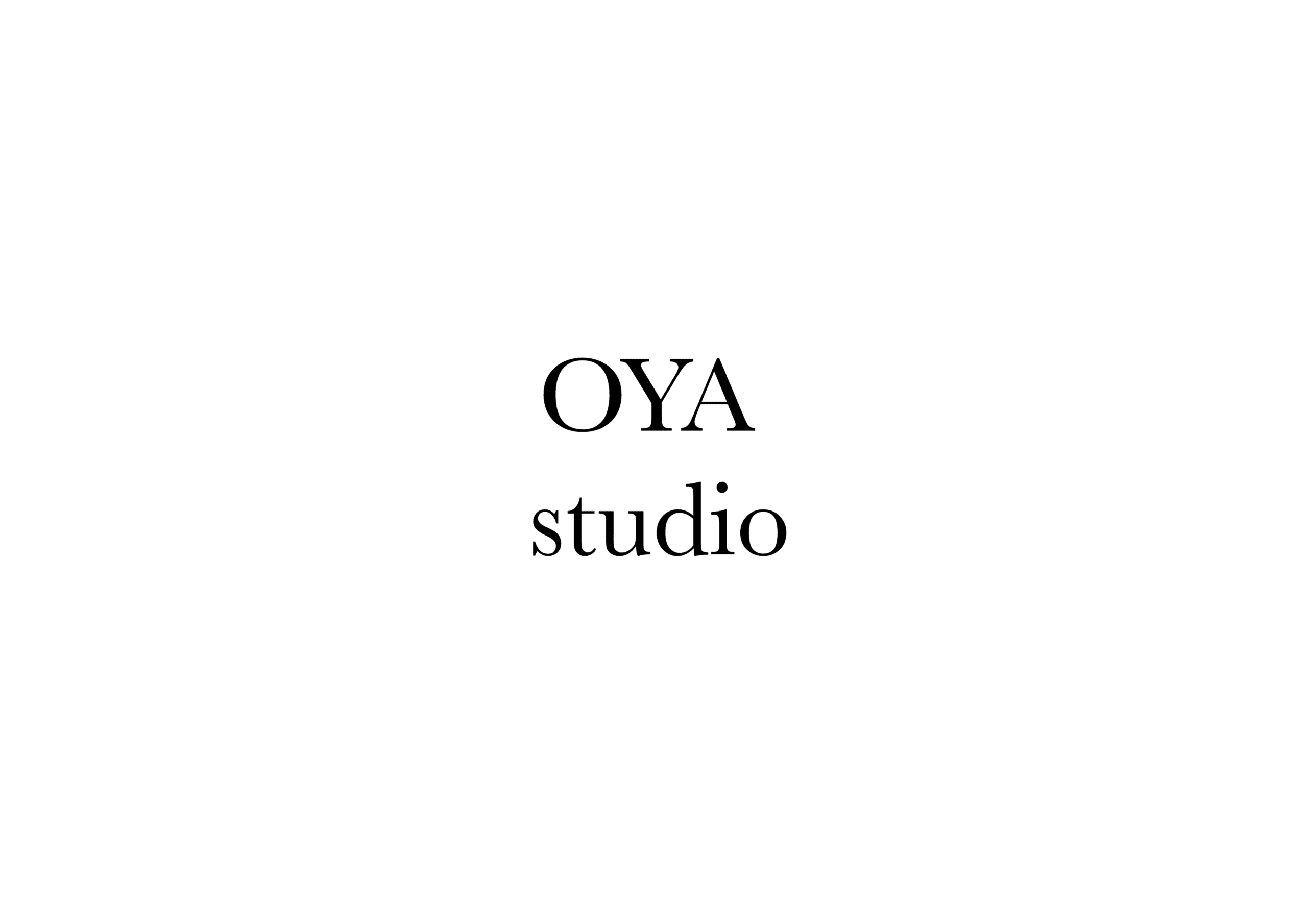 Oya studio logo