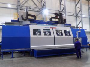 KCI/KDC Series – heavy-duty vertical turning lathes
Double column lathes / workpiece up to 150 tonnes