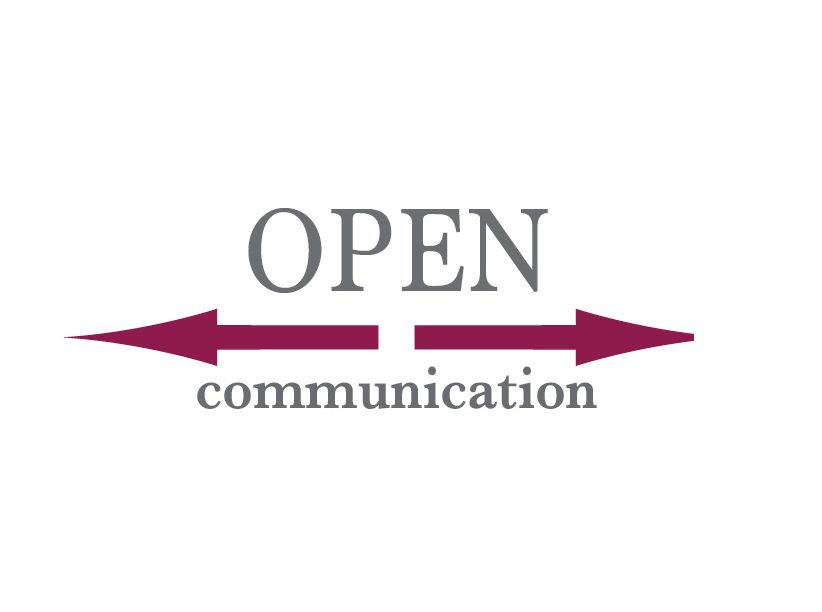 Open communication logo