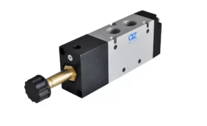 Pneumatic distribution solenoid valve monostable