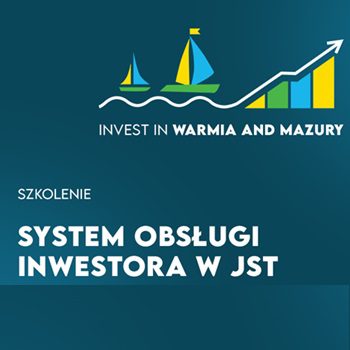 logo Invest in Warmii i Mazur i tytuł wydarzenia