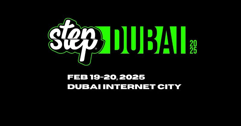 step dubai 2025 logo