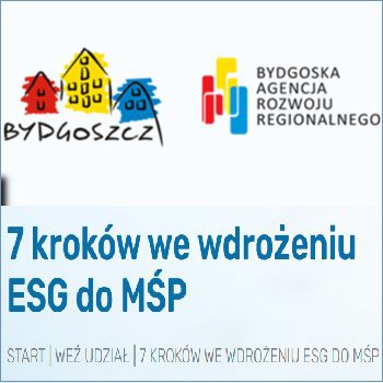 znak i nazwa Bydgoskiej Agencji Rozwoju Regionalnego i tytuł wydarzenia