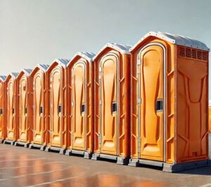 Portable toilets for rent