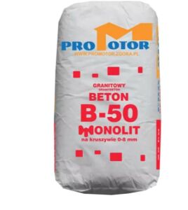 Beton B50 Monolit / Concrete B50 