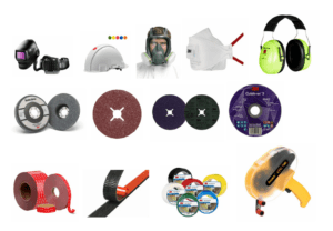 3M: PPE, abrasives materials, adhesives tapes